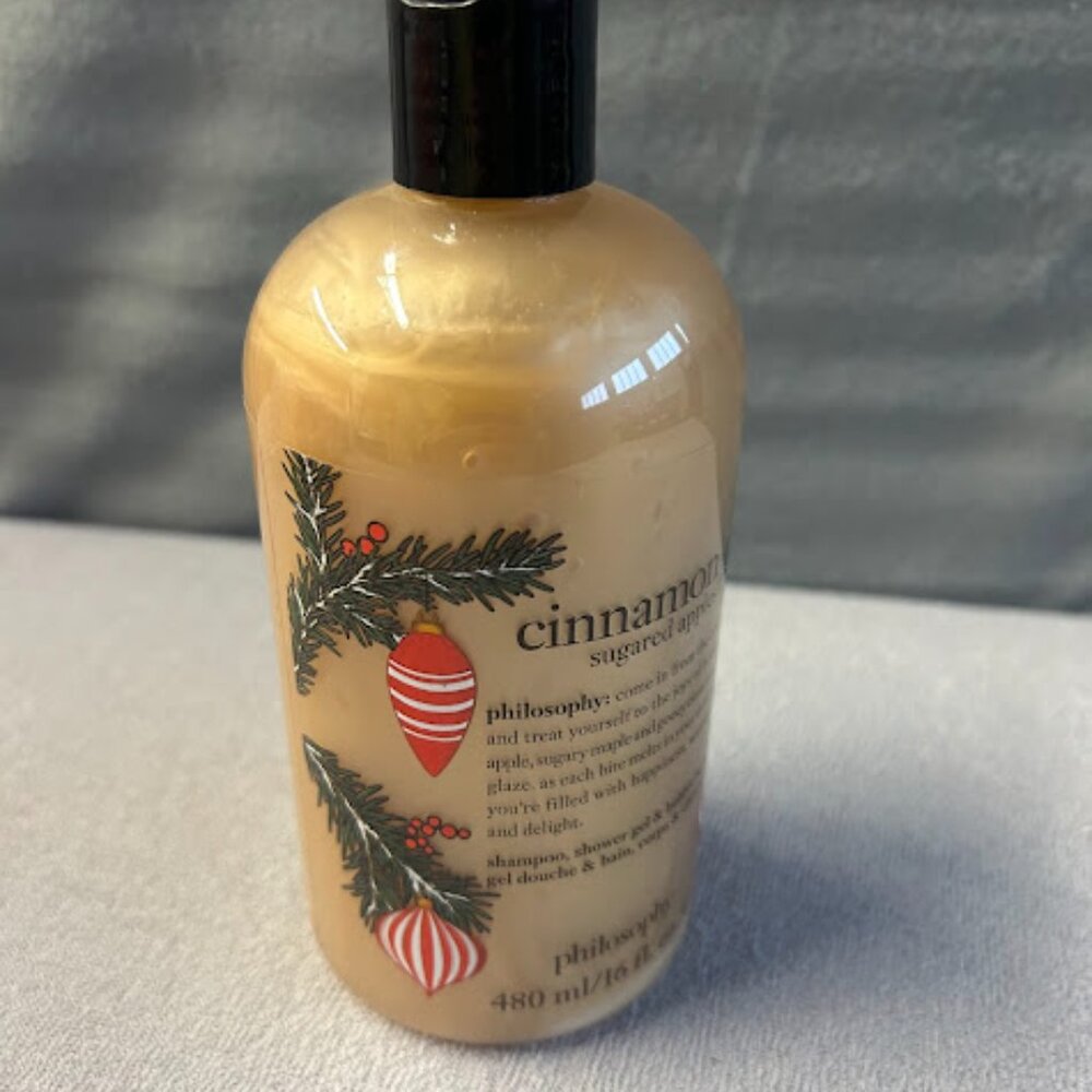 Philosophy Cinnamon Sugared Apple Shampoo shower gel